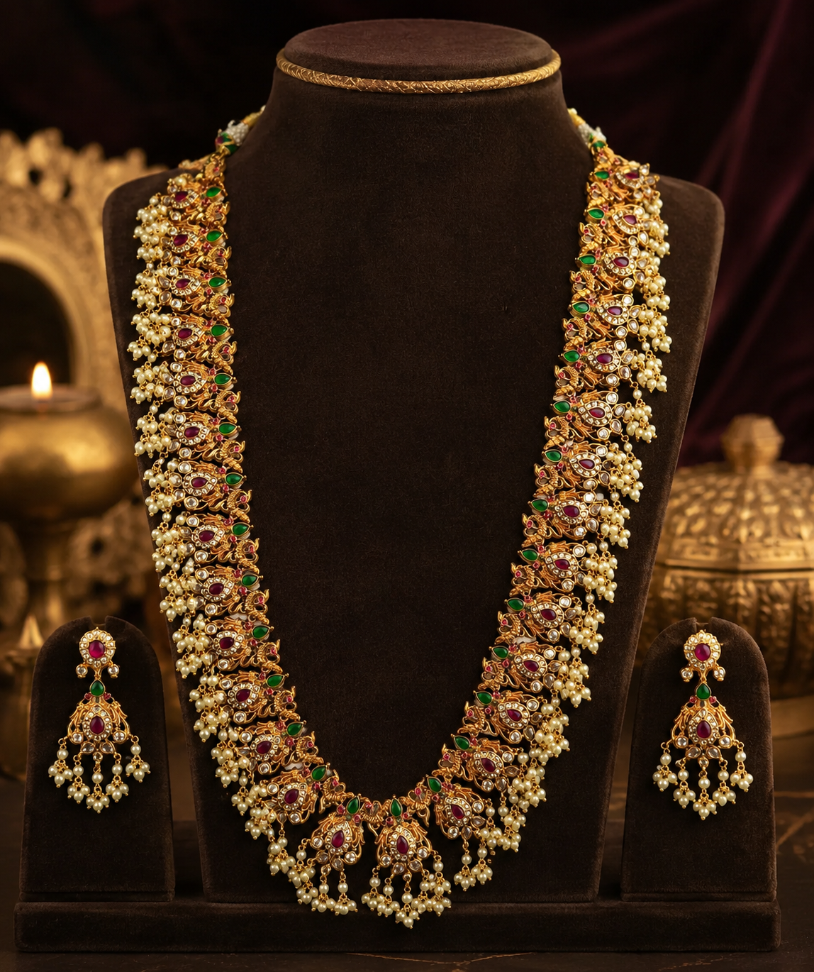 Gottapusalu Haram Jewelry  Set