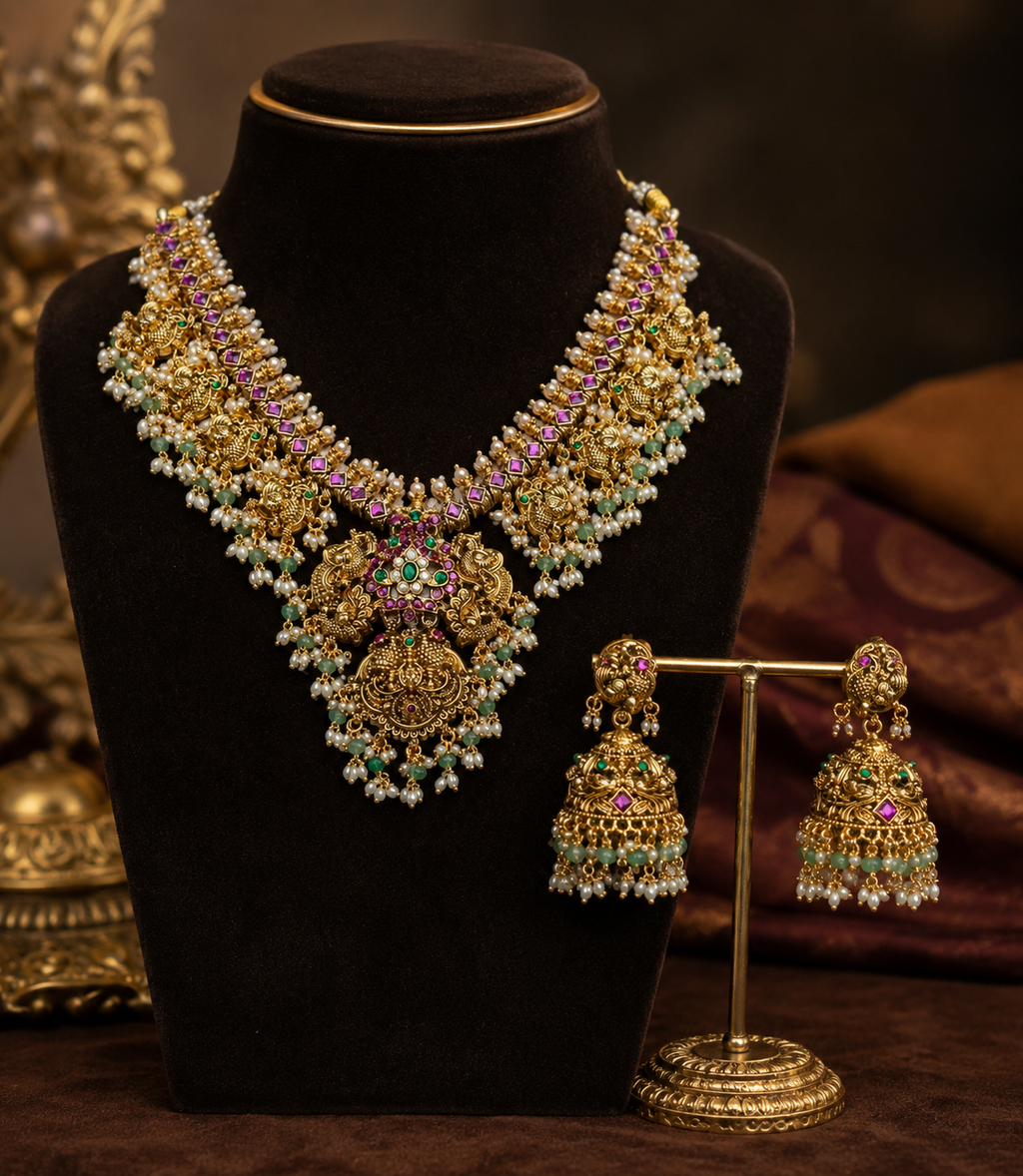 Gold Color Wedding Set