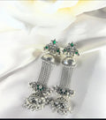 Oxidized Silver Earring 4